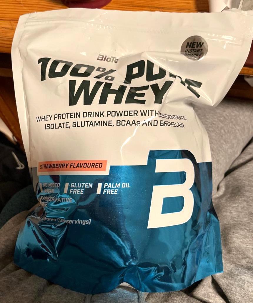 Képek - 100% pure whey Epres BioTechUSA