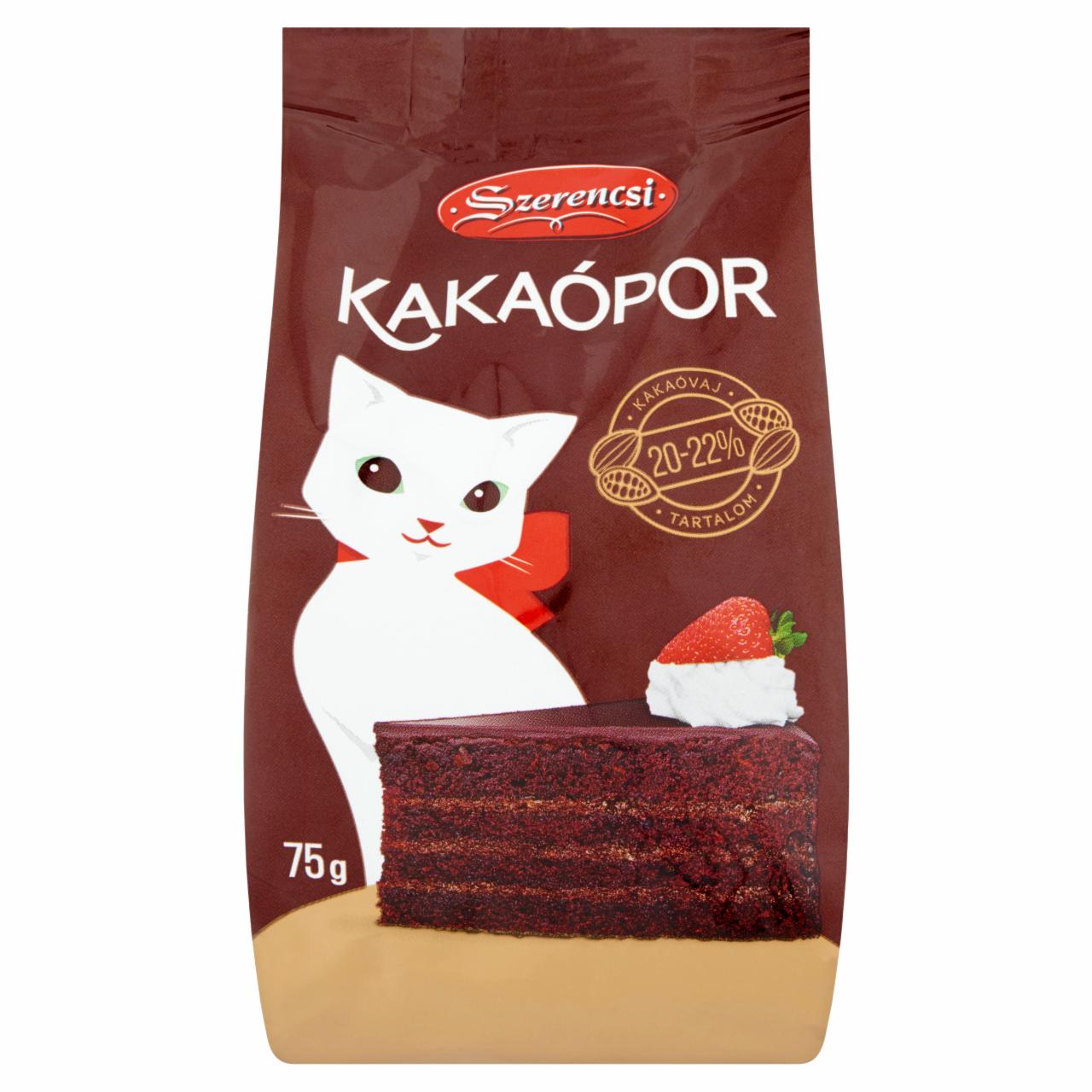 Képek - Szerencsi kakaó 20-22% kakaóvaj tartalom 75 g