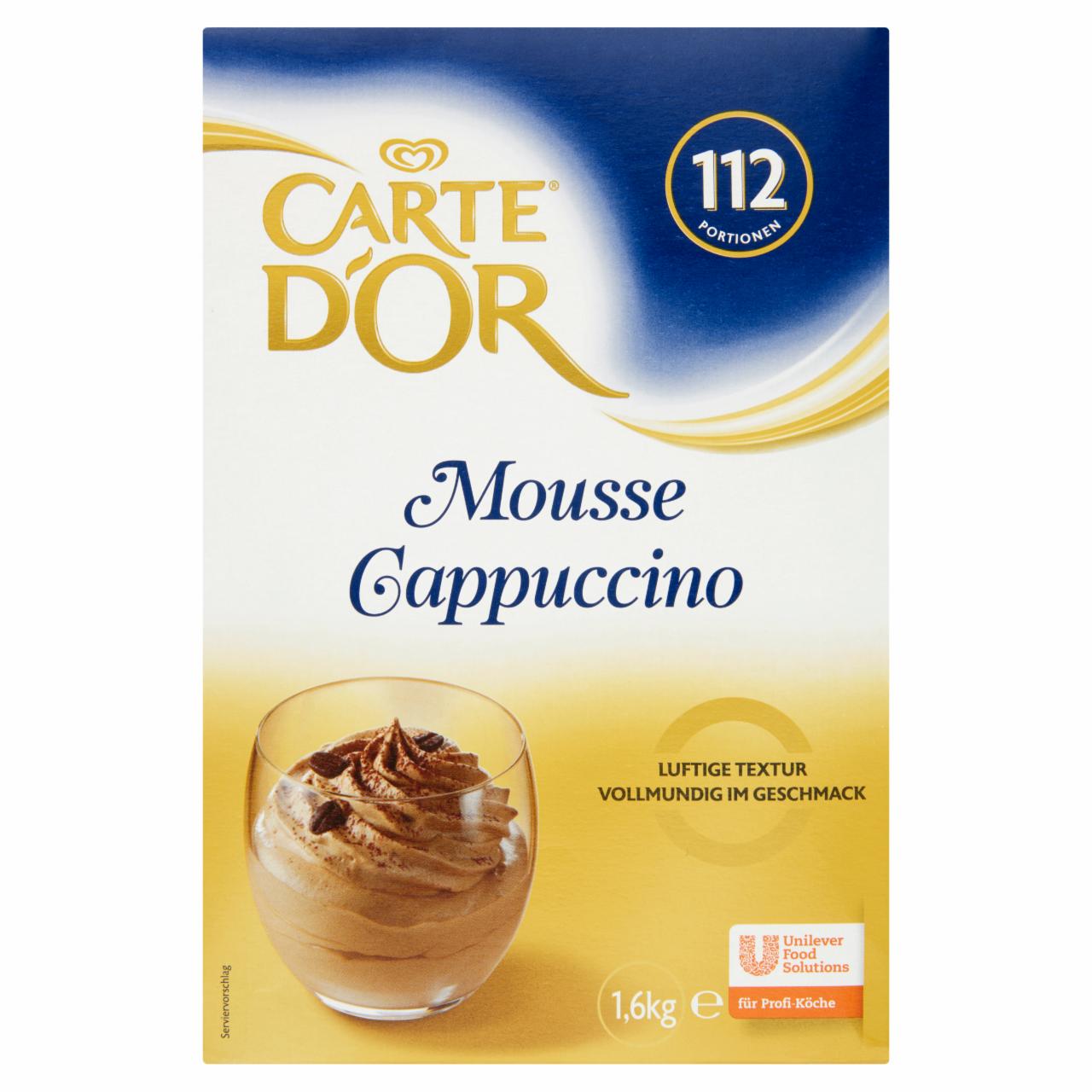 Képek - Carte D'Or Cappuccino mousse alap 1,6 kg