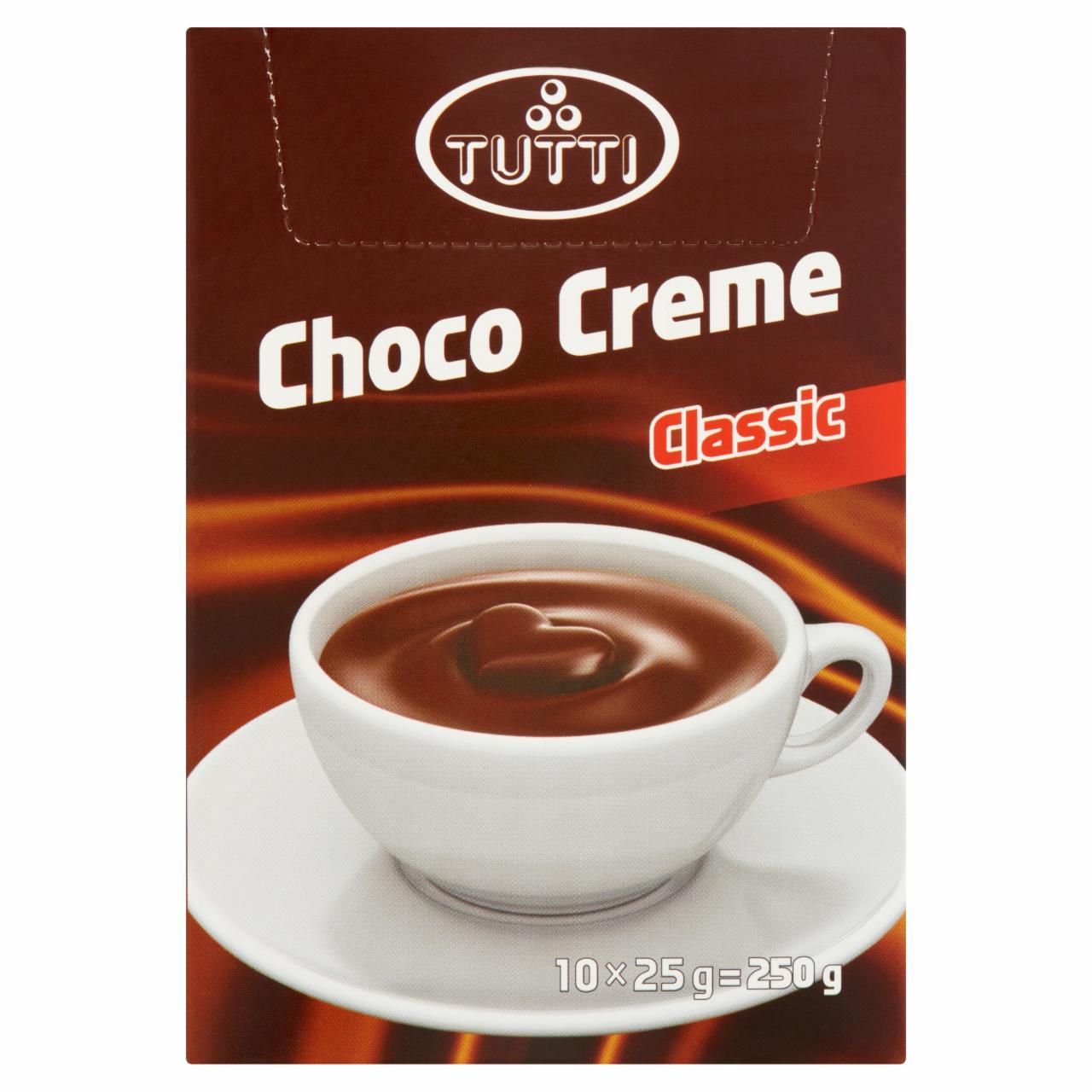 Képek - Choco Creme Classic krémes forró csokoládé italpor Tutti