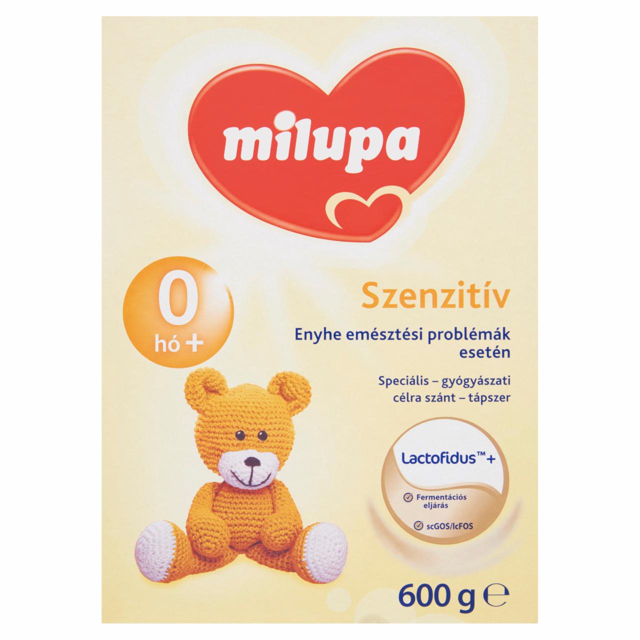 Képek - Milupa Szenzitív tápszer újszülött kortól 600 g