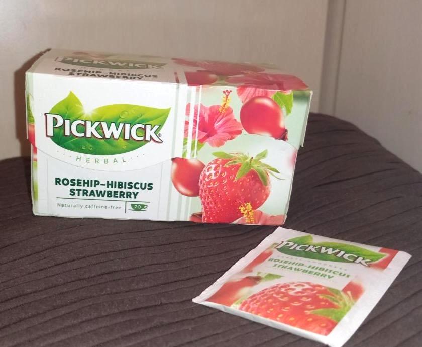 Képek - Tea csipkebogyo eper hibiszkusz Pickwick