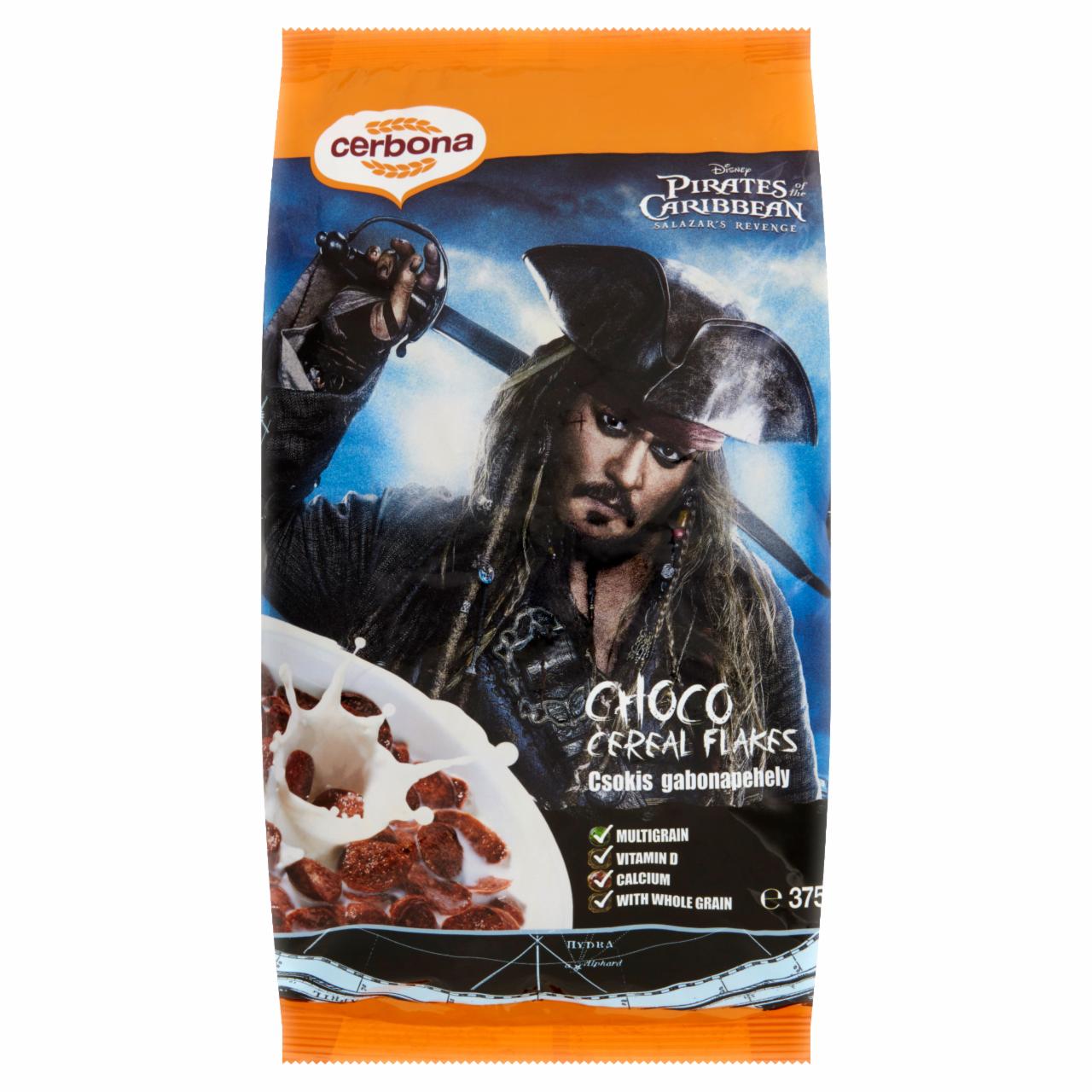 Képek - Cerbona Disney Pirates of the Caribbean Salazar's Revenge csokis gabonapehely 375 g