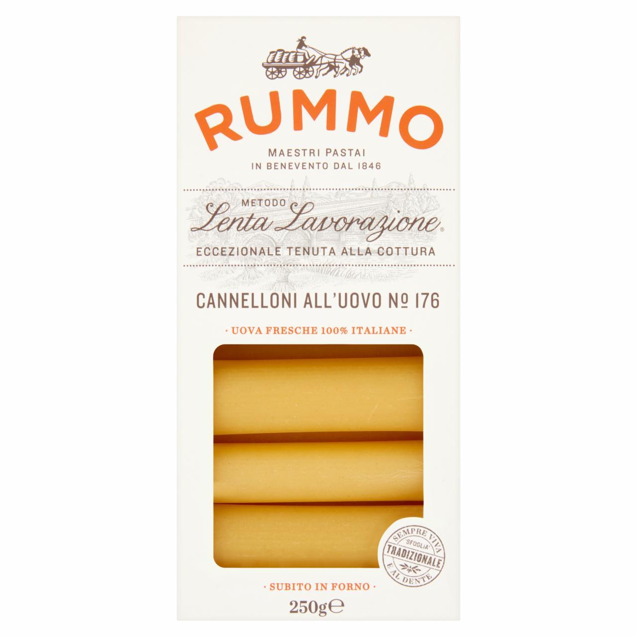 Képek - Rummo négytojásos durum cannelloni száraztészta 250 g
