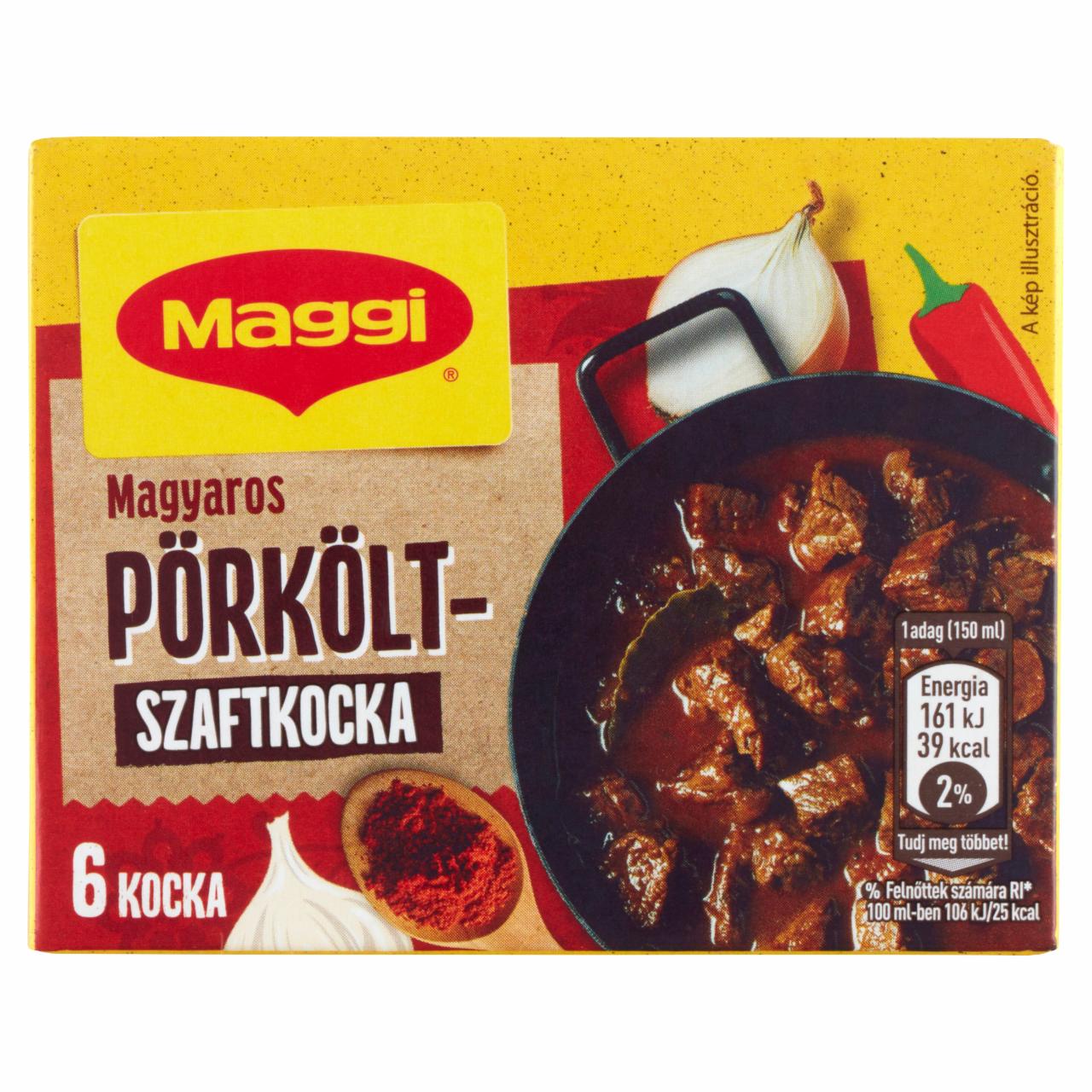 Képek - Maggi Magyaros pörköltszaftkocka 60 g