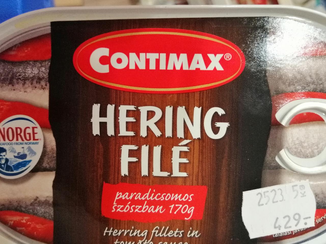 Képek - Heringfilé paradicsomos szószban Contimax