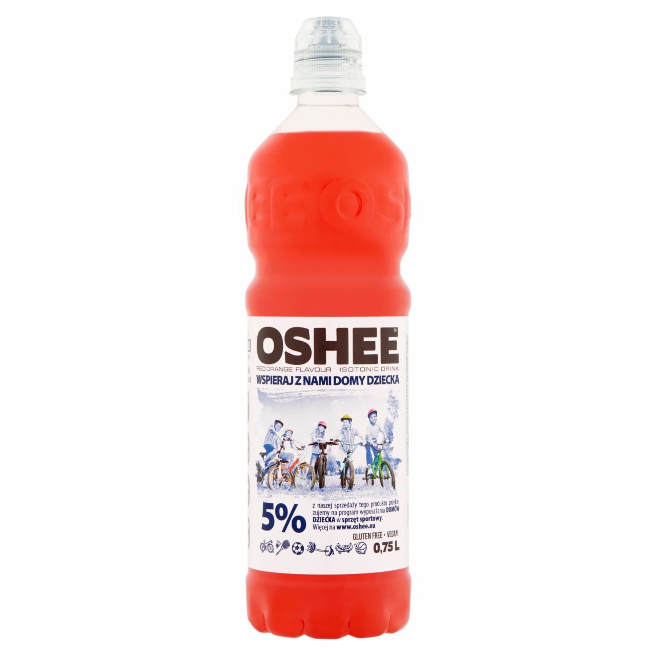 Képek - Oshee szénsavmentes vérnarancs ízesítésű ital hozzáadott vitaminokkal 0,75 l