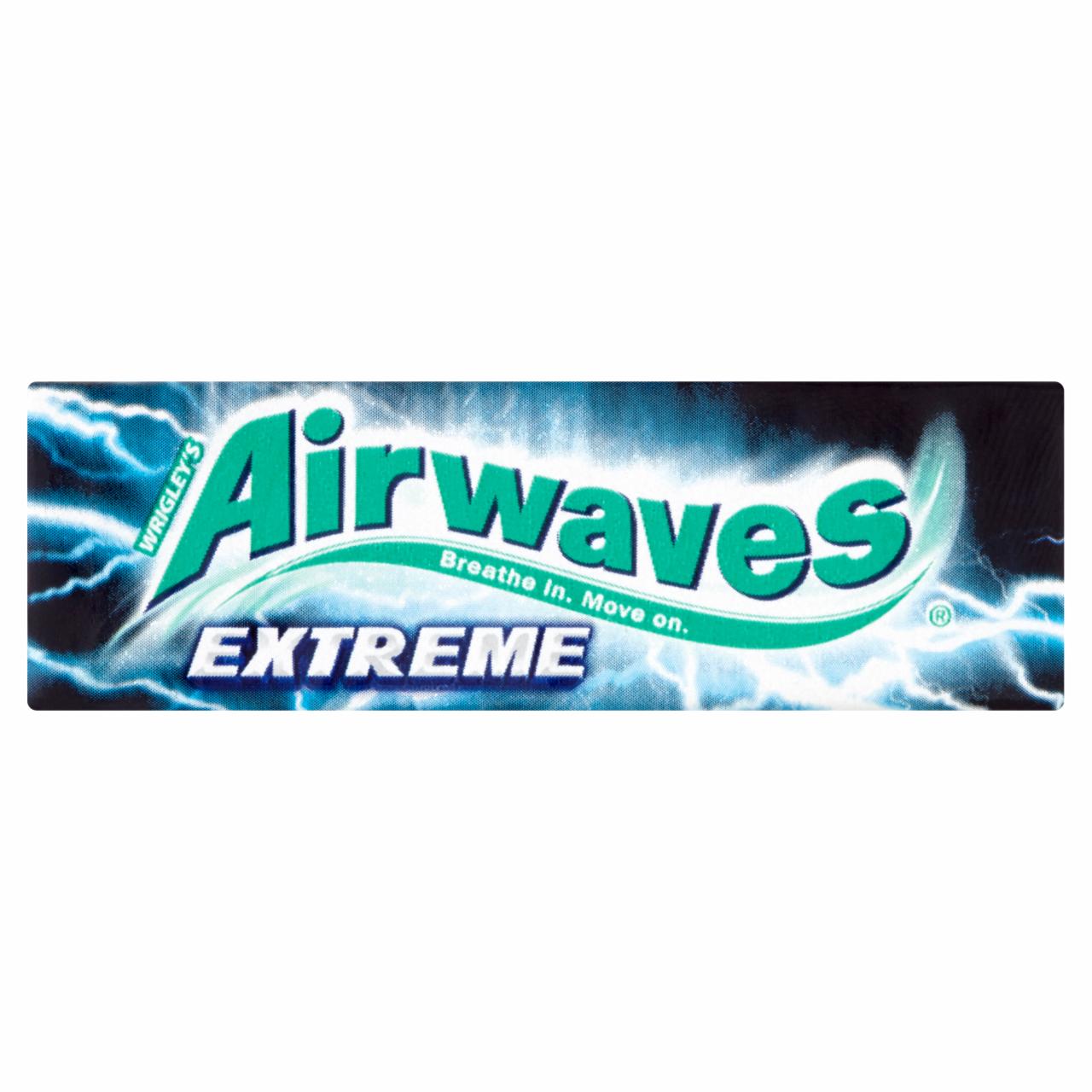 Képek - Airwaves Extreme erős mentol- és eukaliptuszízű cukormentes rágógumi édesítőszerrel 14 g