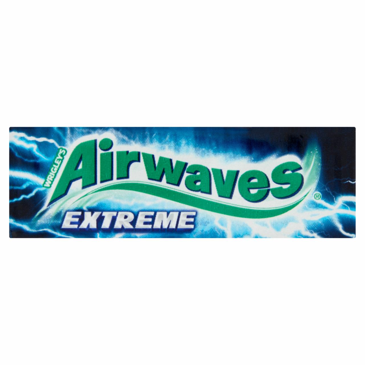 Képek - Airwaves Extreme erős mentol- és eukaliptuszízű cukormentes rágógumi édesítőszerrel 14 g