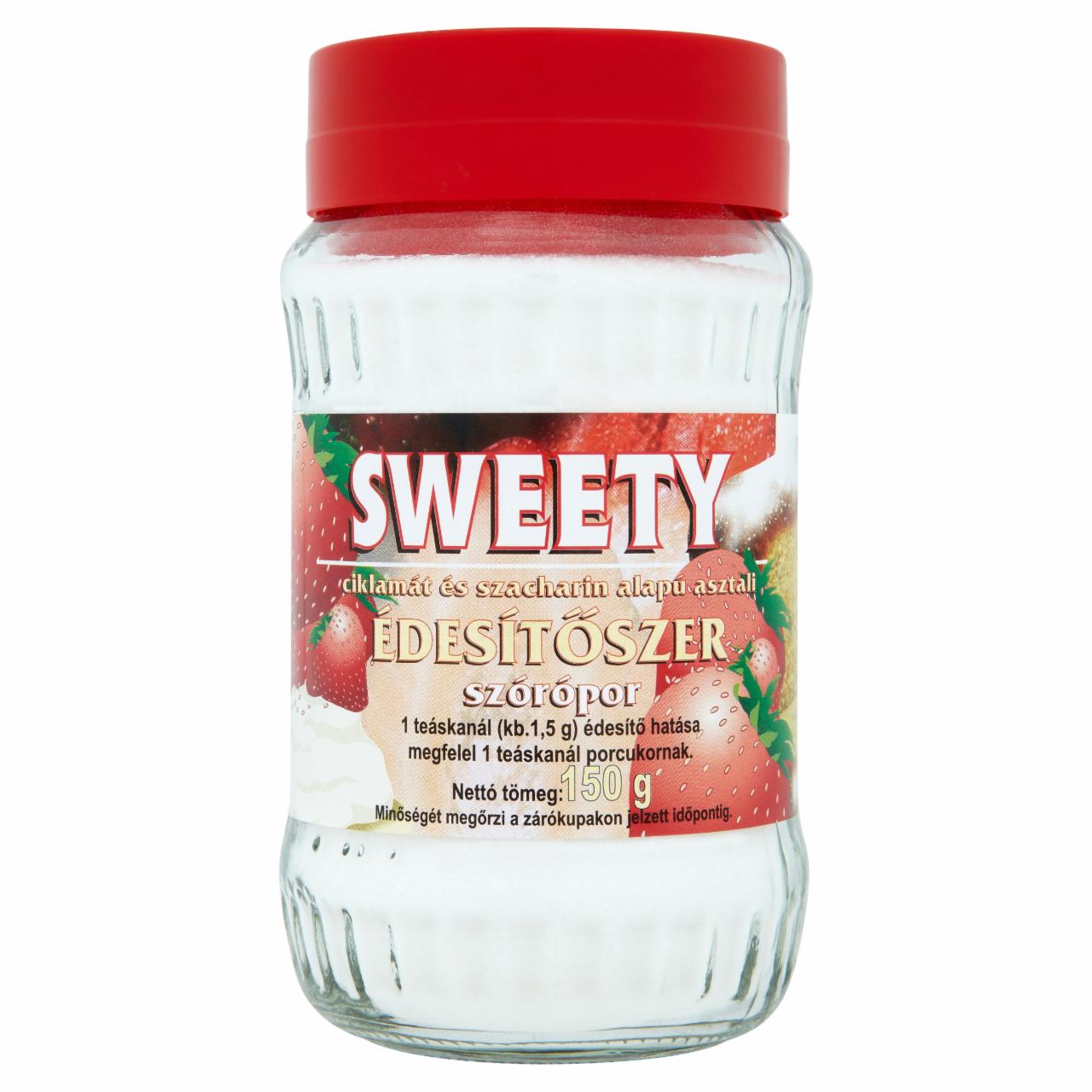 Képek - Sweety édesítőszer szórópor 150 g