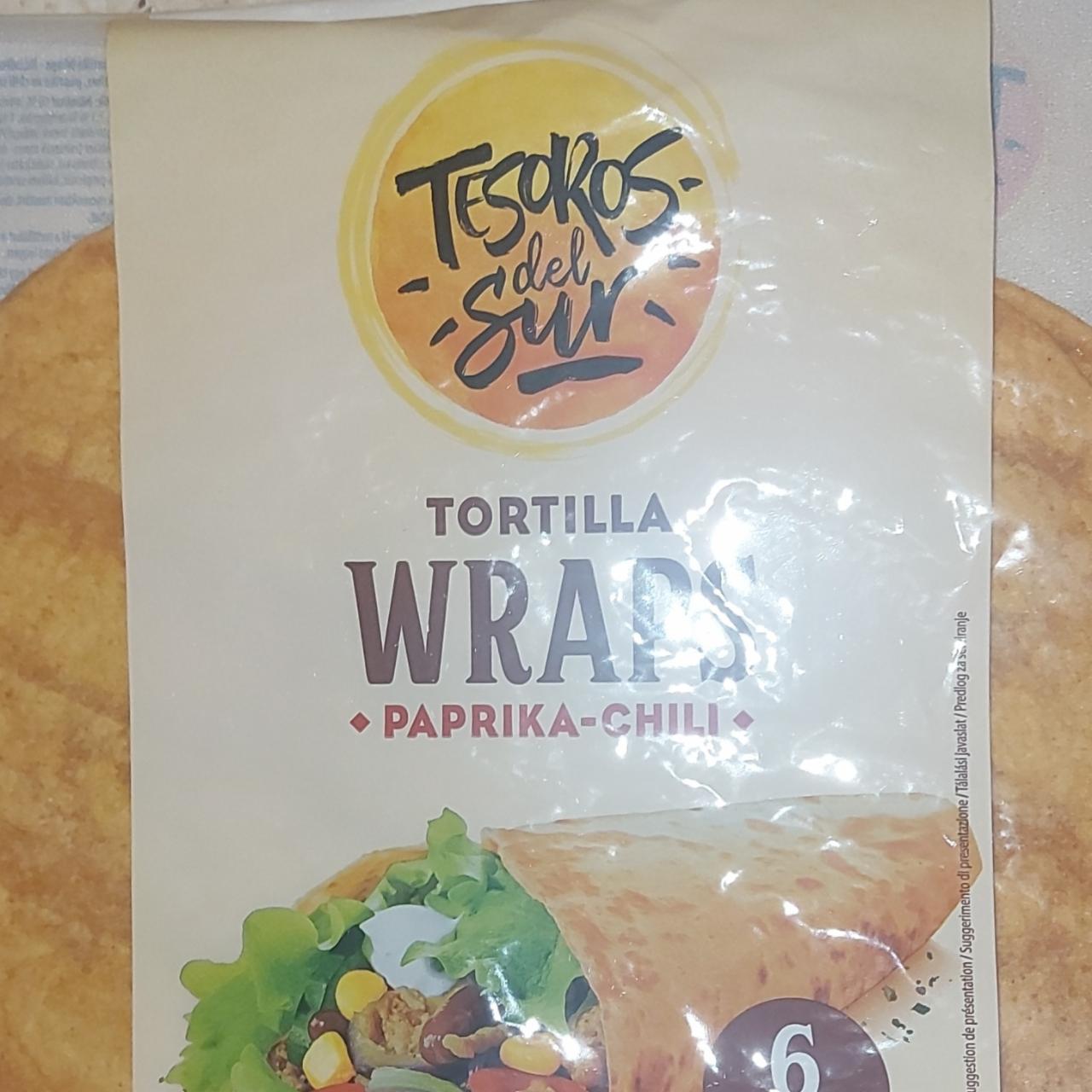 Képek - Tortilla wraps Paprika-chili Tesoros del Sur