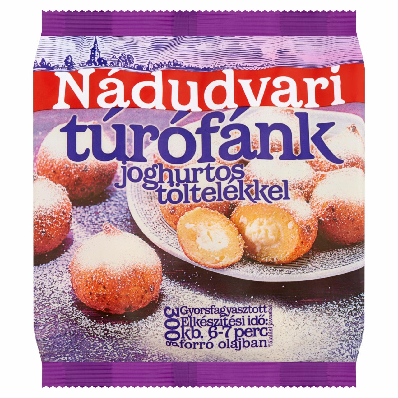 Képek - Nádudvari gyorsfagyasztott túrófánk joghurtos töltelékkel 300 g