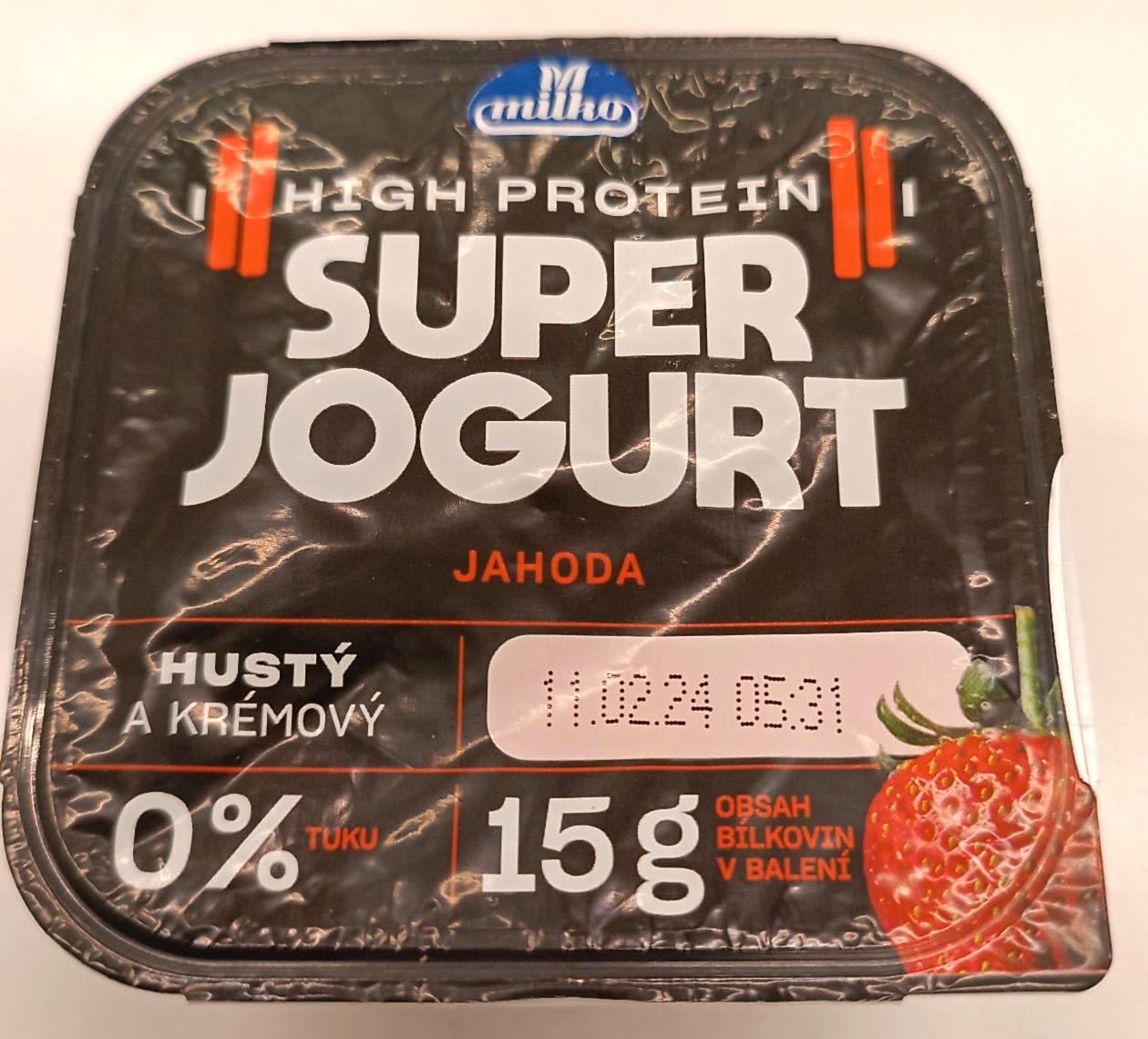 Képek - High protein super jogurt Jahoda Milko