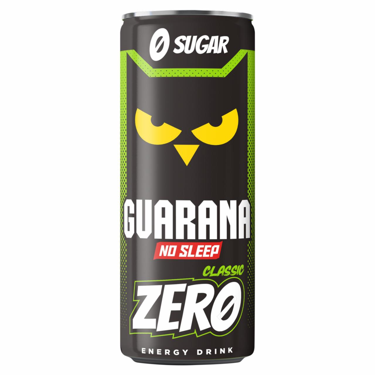 Képek - Guarana No Sleep Classic Zero tuttifrutti ízű, cukormentes, szénsavas alkoholmentes ital 250 ml