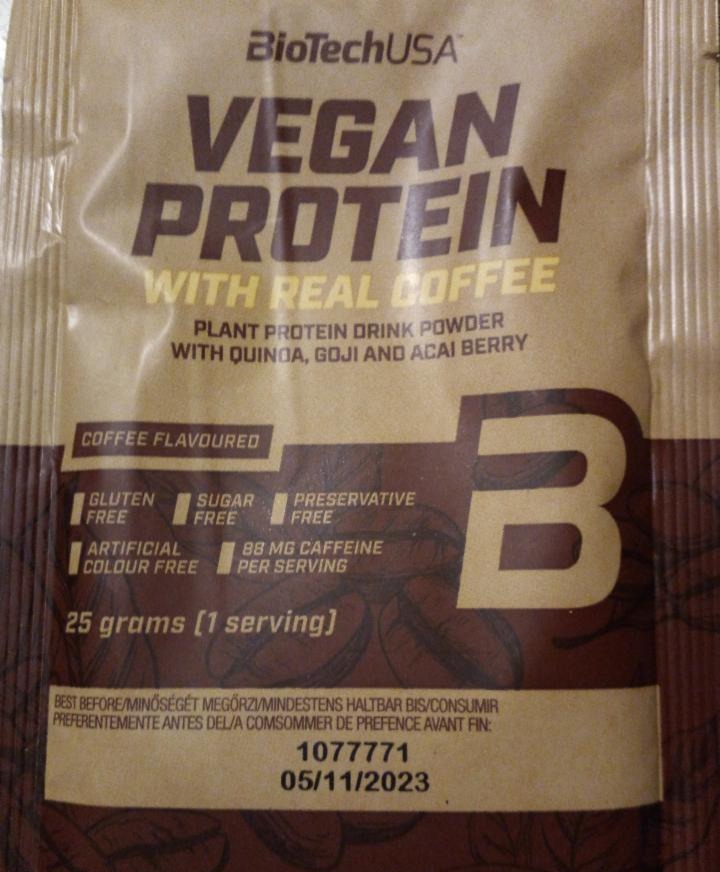 Képek - Vegan protein with real coffee BioTechUSA