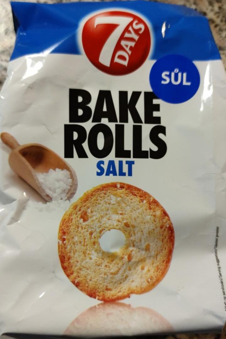 Képek - 7DAYS Bake Rolls sós kétszersült 80 g