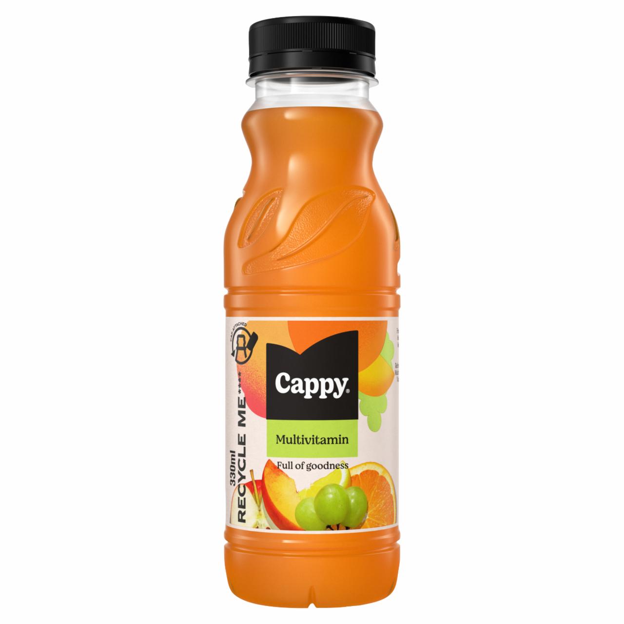 Képek - Cappy Multivitamin vegyesgyümölcs nektár hozzáadott vitaminokkal 330 ml