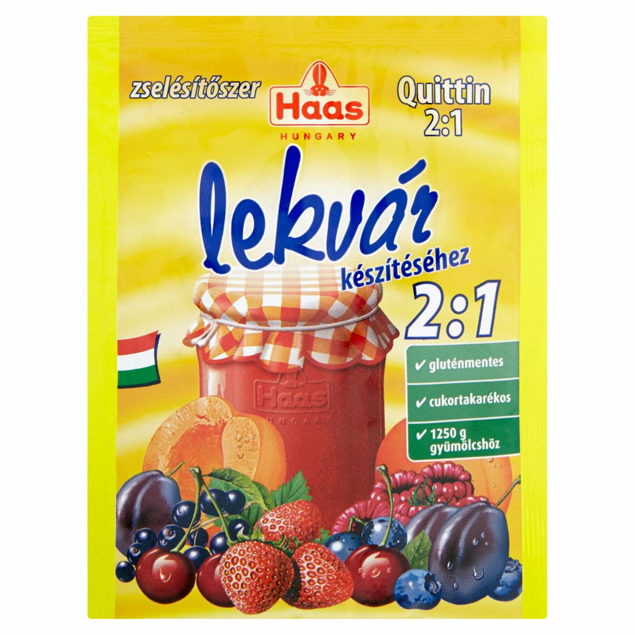 Képek - Haas Quittin 2:1 zselésítőszer 25 g