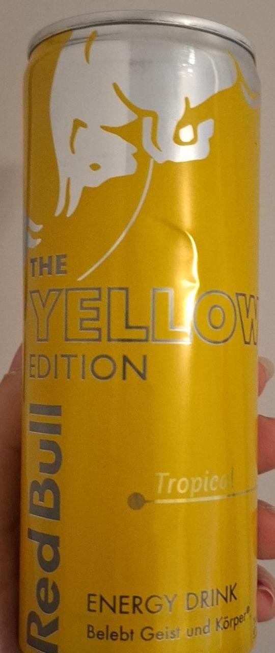 Képek - The yellow edition tropical energy drink Red Bull