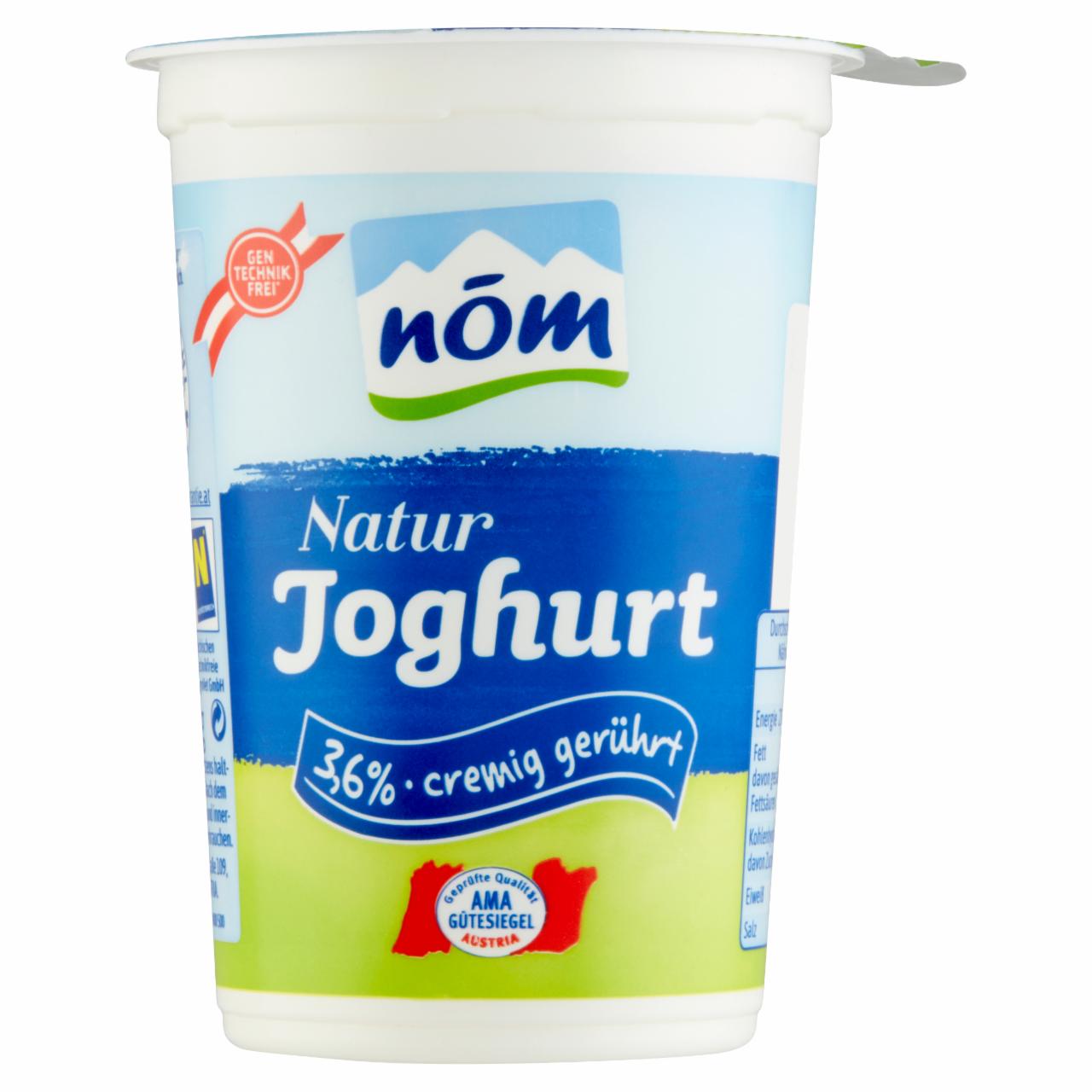 Képek - NÖM Natur krémes joghurt 3,6% zsírtartalommal 250 g