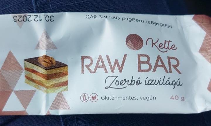 Képek - Kette Raw Bar zserbó ízvilágú 40 g