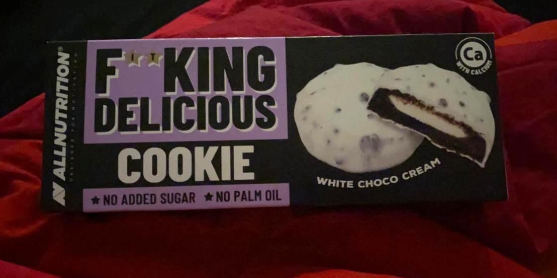 Képek - F**king delicious cookie White choco cream AllNutrition
