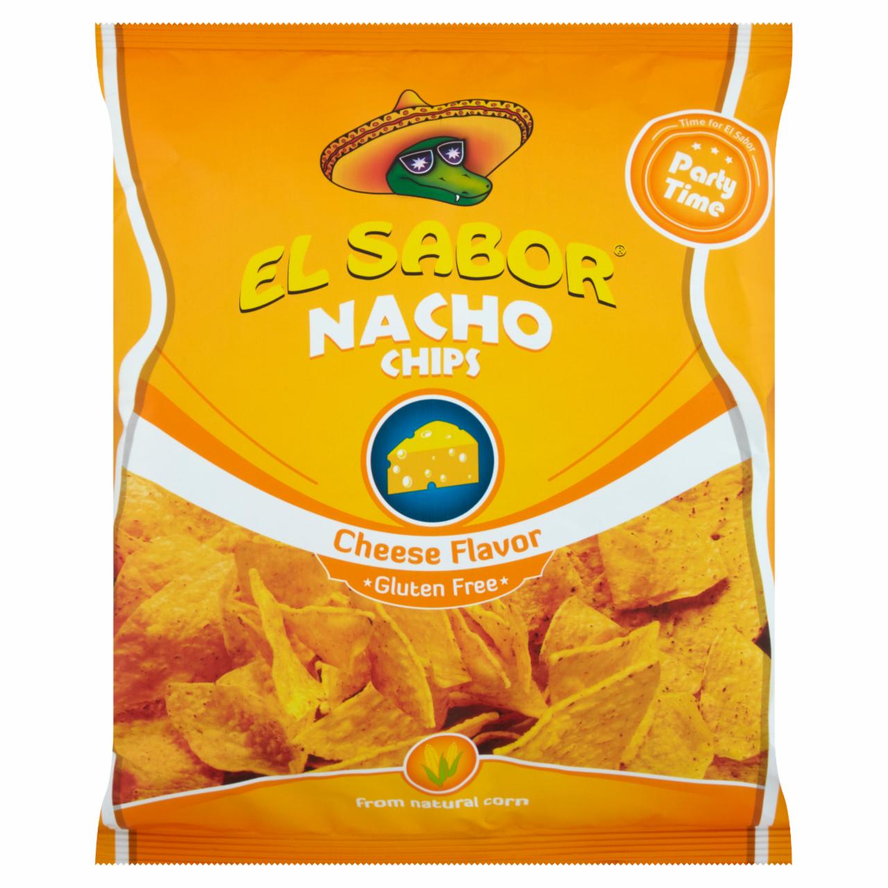 Képek - El Sabor nacho chips sajtos ízesítéssel 225 g