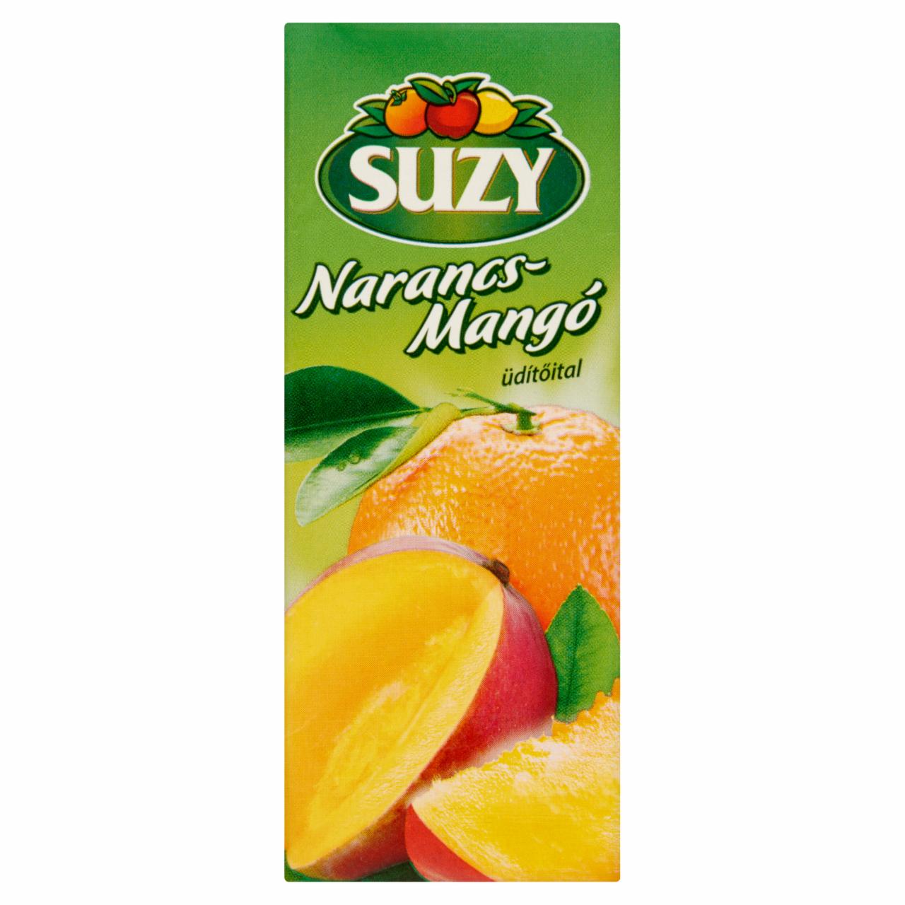 Képek - Suzy narancs-mangó üdítőital cukorral és édesítőszerekkel 0,2 l