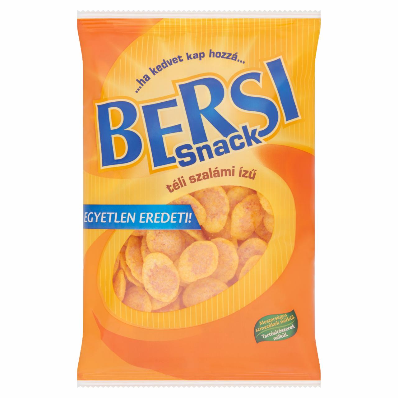 Képek - Bersi Snack téli szalámi ízű snack 60 g
