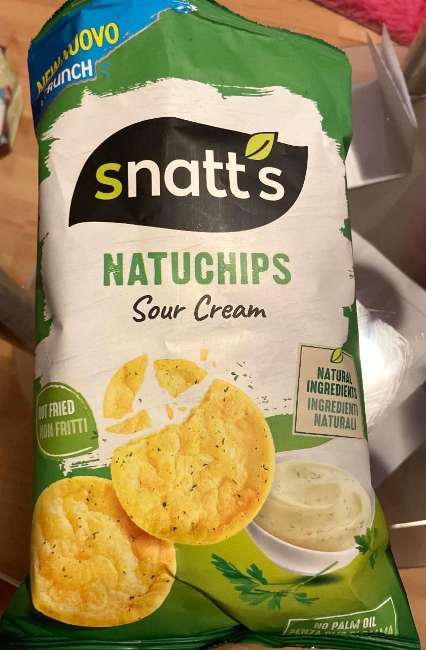 Képek - Natuchips sour cream Snatt's