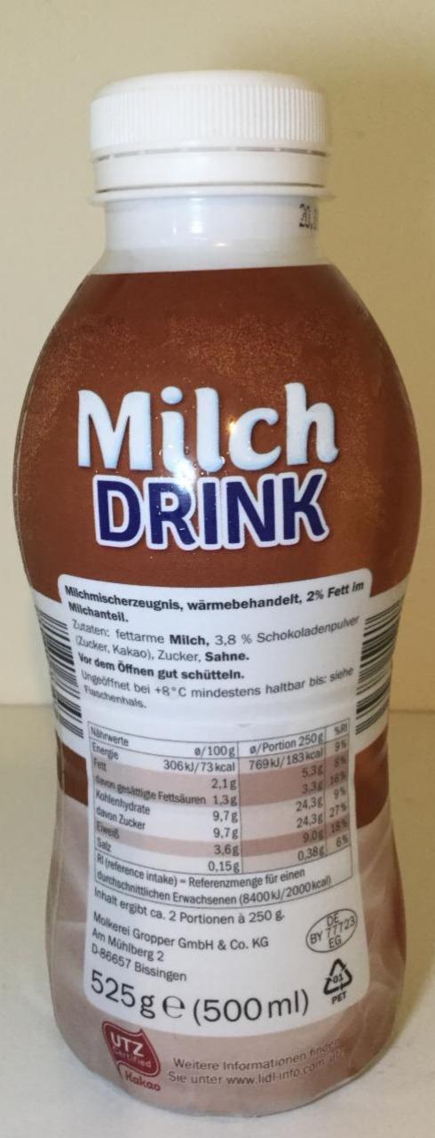 Képek - Milch Drink Schokoladengesmack Milsani