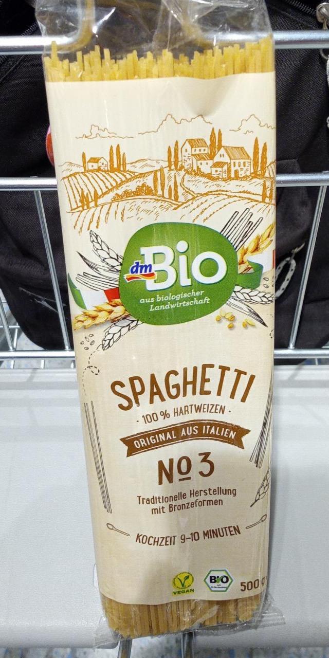 Képek - Bio spagetti száraz tészta 100% durum búzából dmBio
