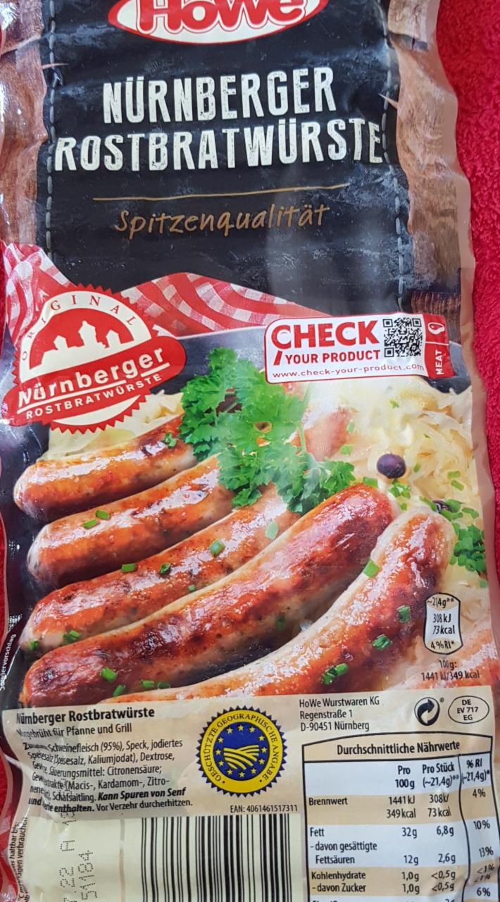 Képek - Nürnberger grillkolbászkák HoWe