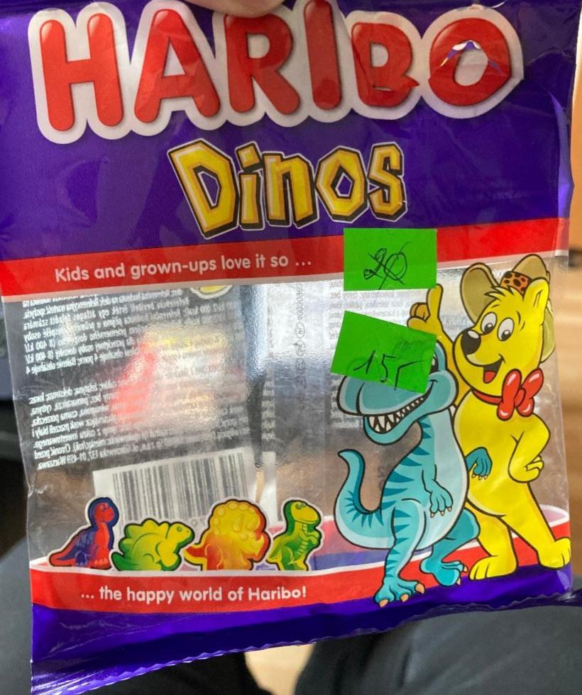 Képek - Haribo Dinos gyümölcsízű gumicukorka 100 g