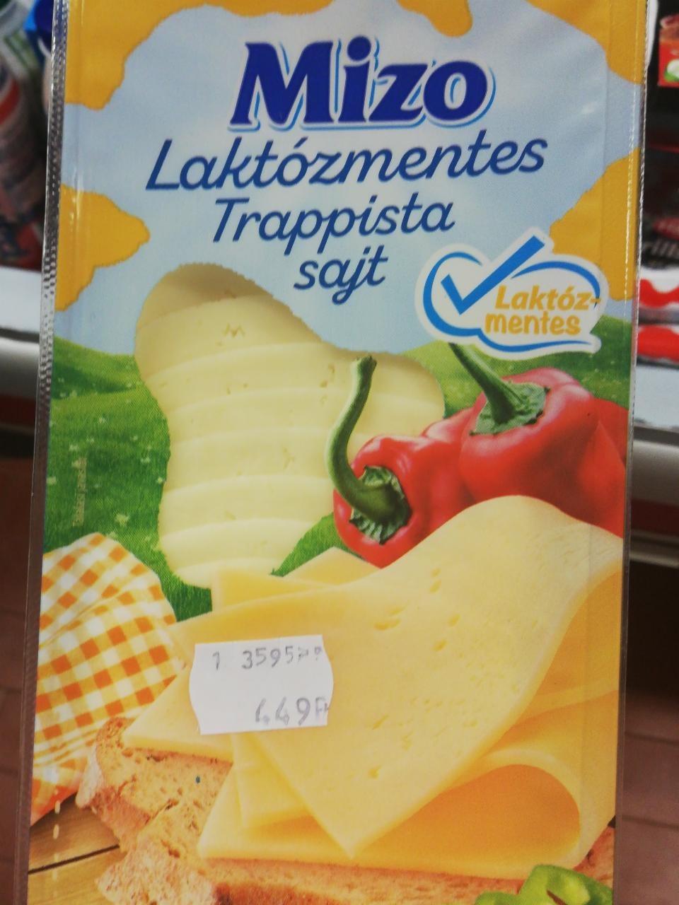 Képek - Mizo szeletelt laktózmentes trappista sajt 125 g