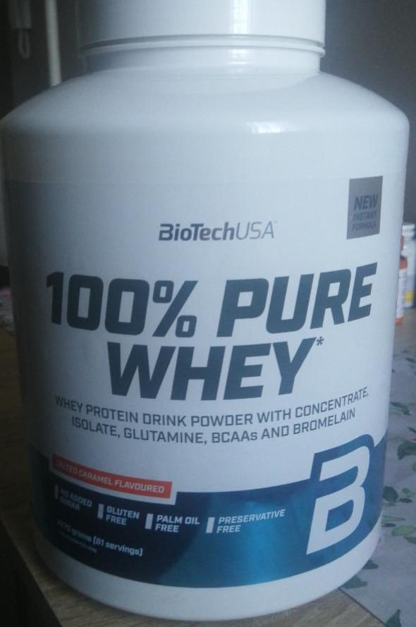 Képek - 100% pure whey sós karamell BioTechUSA