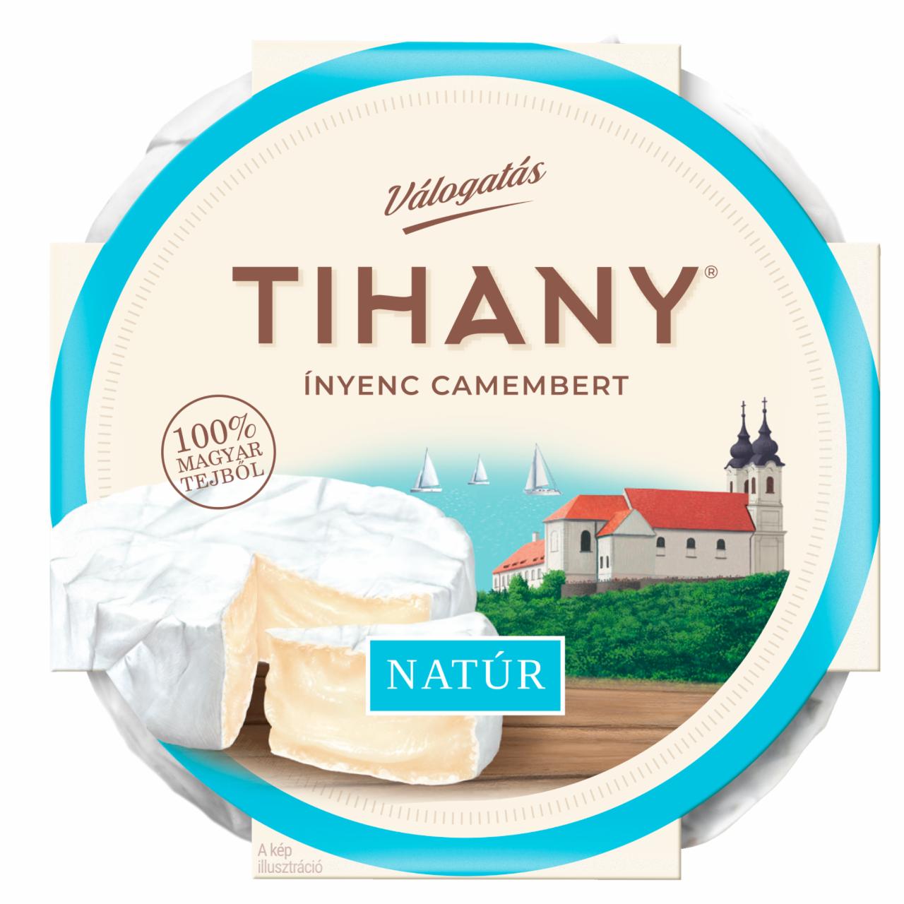 Képek - Tihany Válogatás Ínyenc Camembert natúr zsírdús lágysajt 125 g