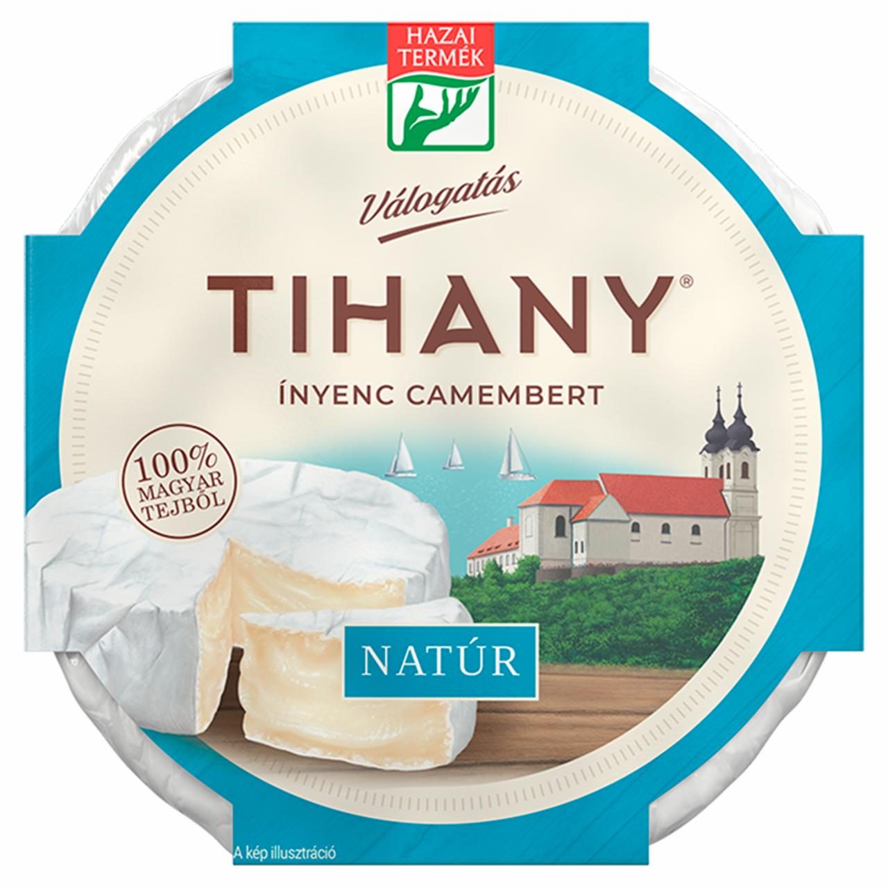 Képek - Tihany Válogatás Ínyenc Camembert natúr zsírdús lágysajt 125 g