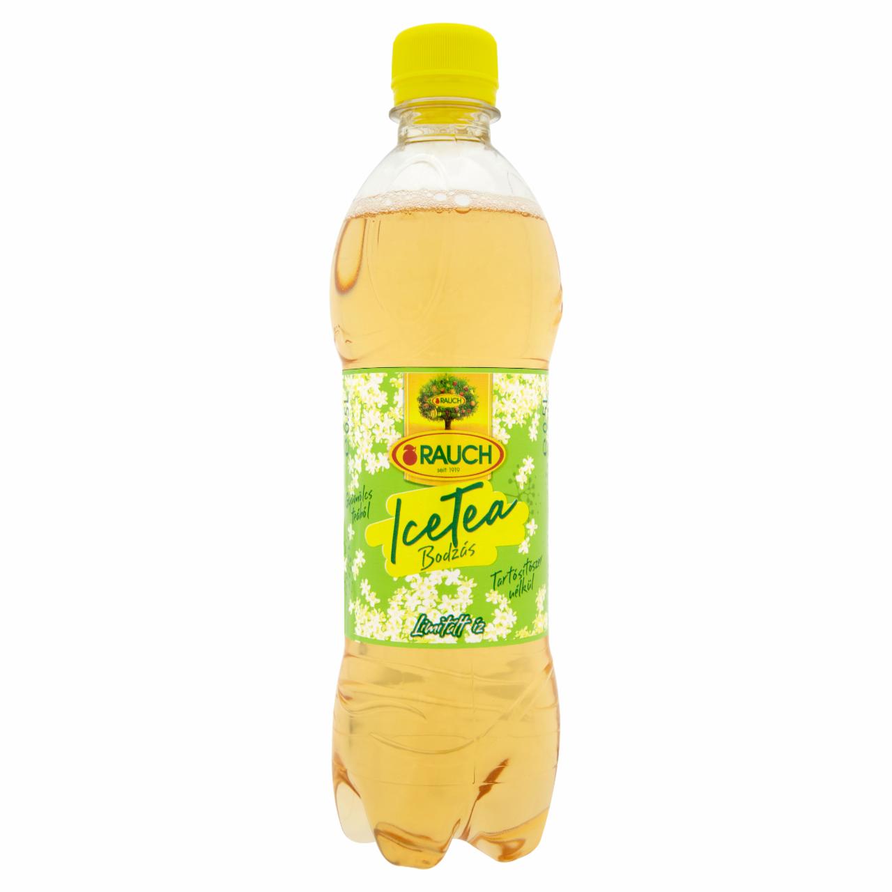 Képek - Rauch Ice Tea bodzavirág üdítőital gyümölcs teából 0,5 l