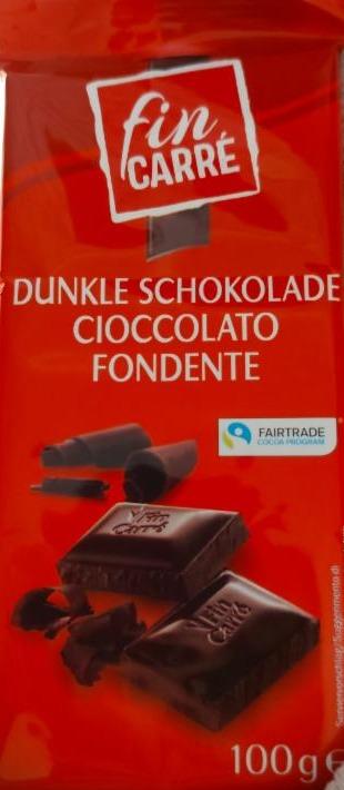Képek - Dunkle Schokolade cioccolato fondente Fin Carre