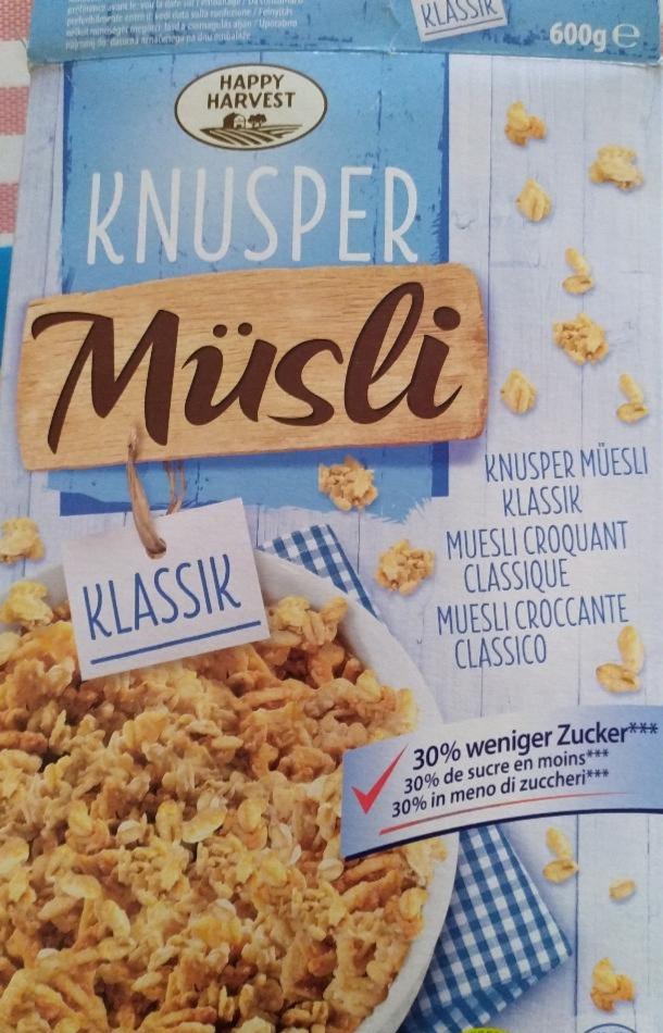 Képek - Knusper müsli Happy Harvest