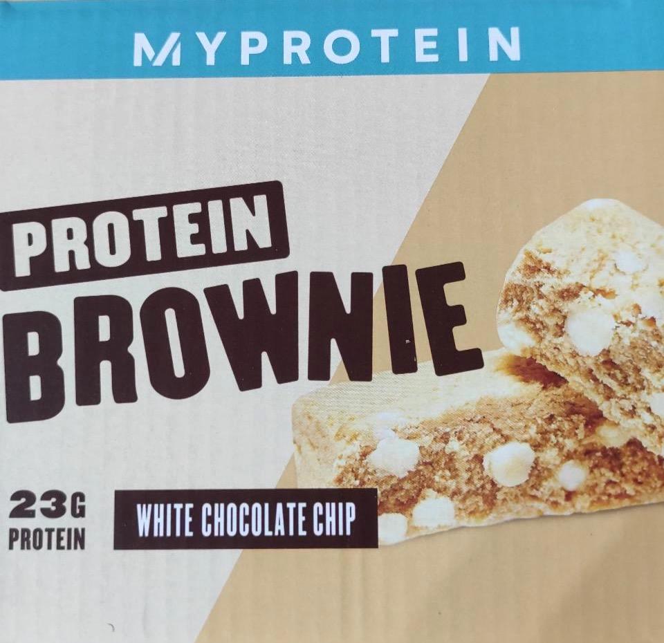 Képek - Protein brownie White chocolate chip MyProtein