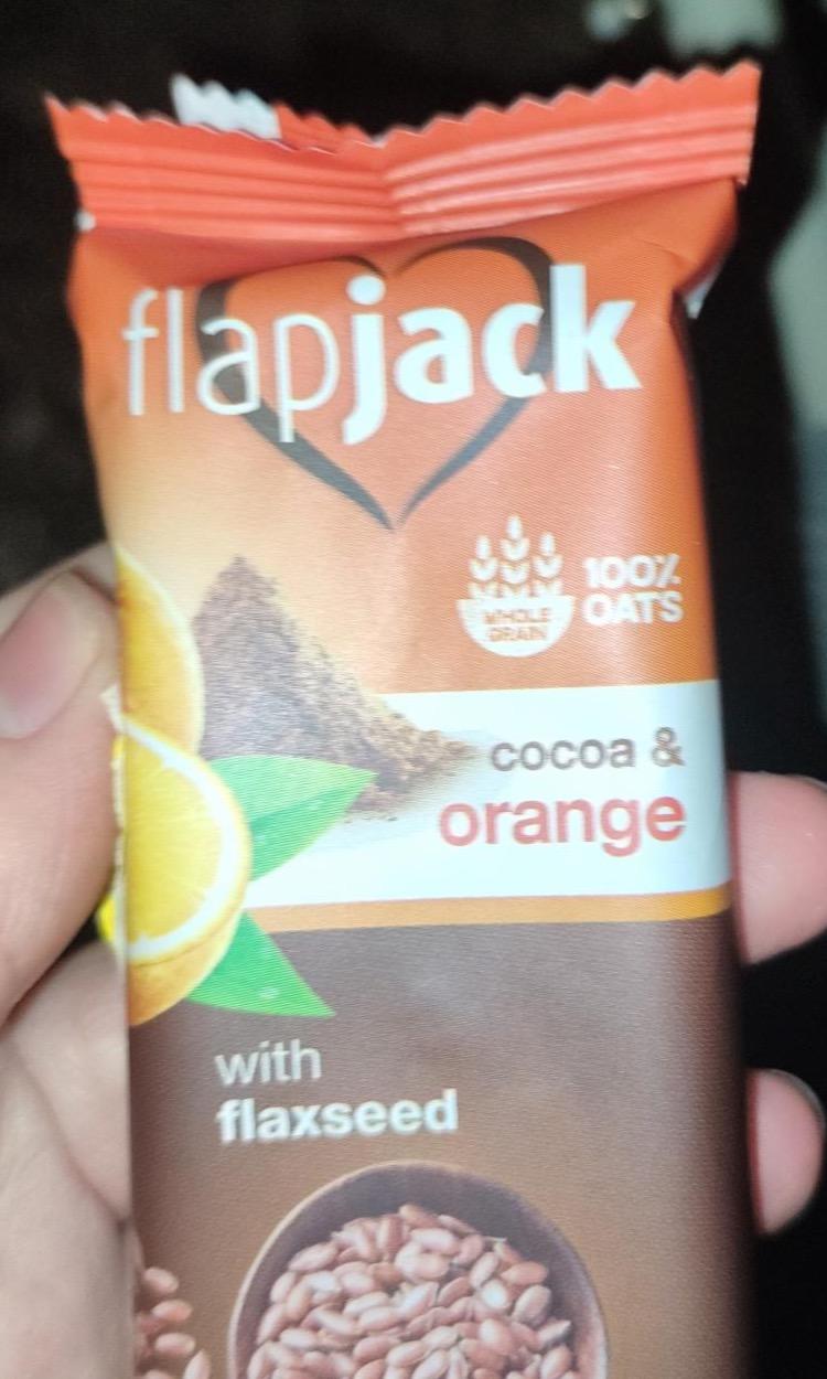 Képek - Flapjack cocoa and orange with flaxseed