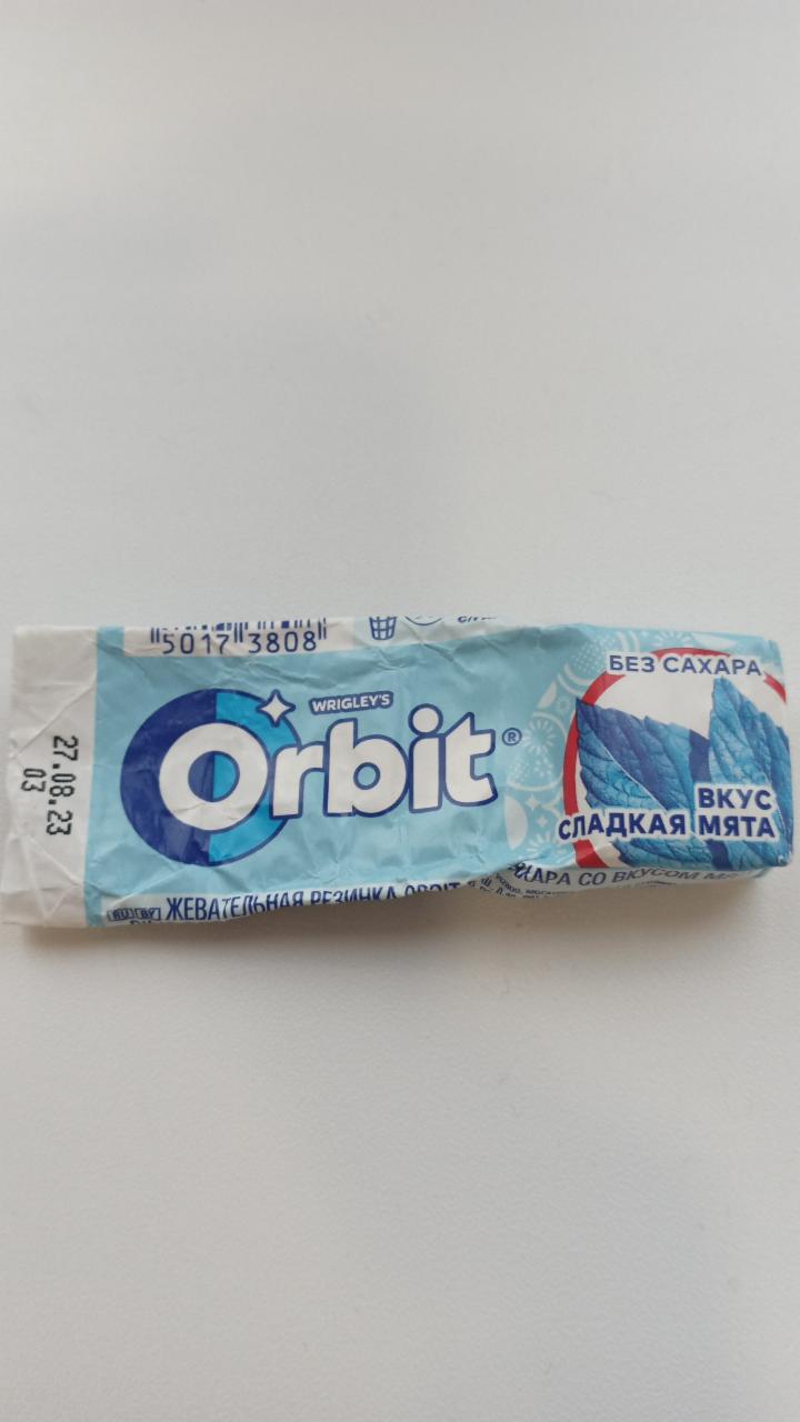 Képek - Orbit Sweetmint mentaízű cukormentes rágógumi édesítőszerrel 14 g