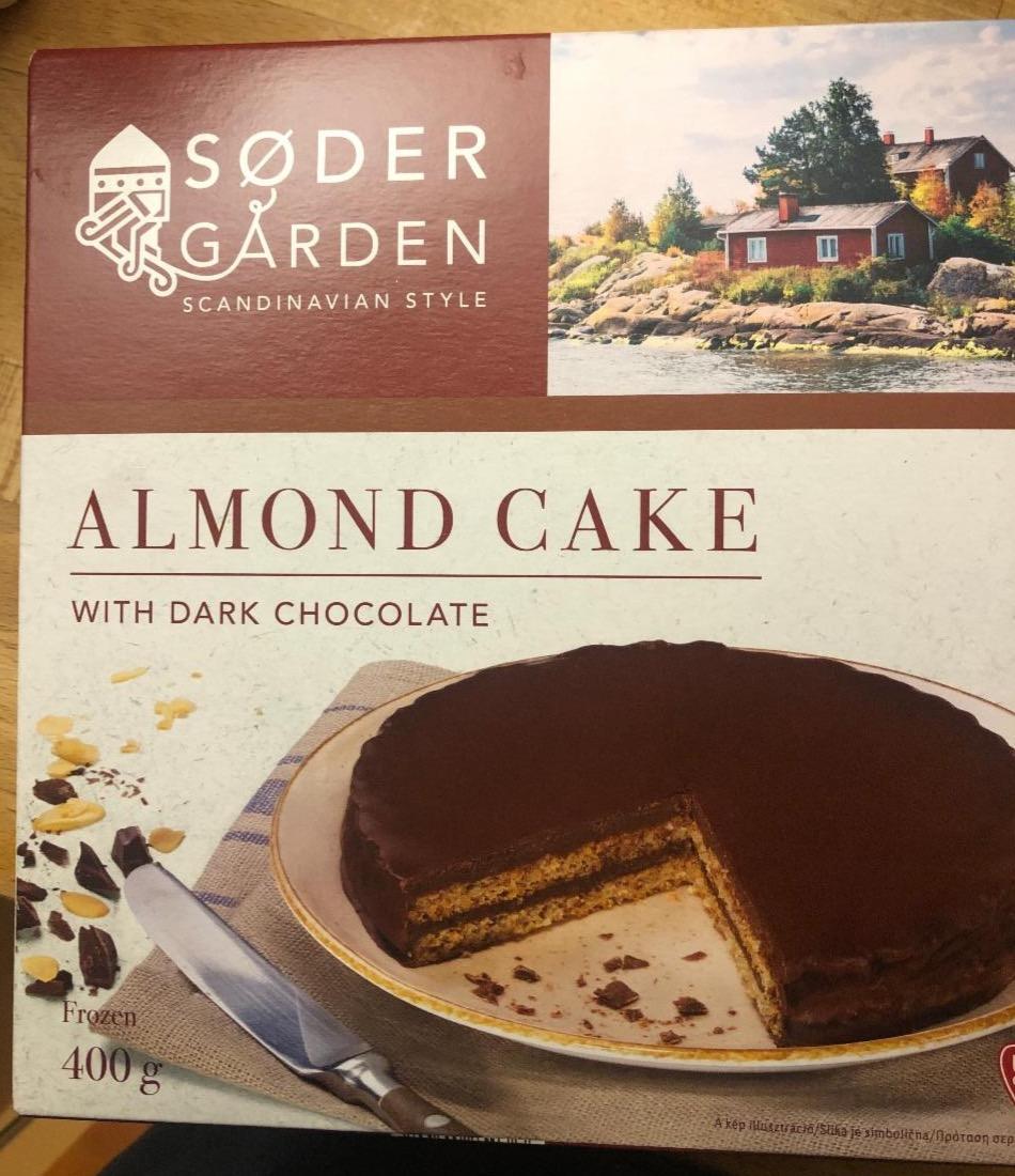 Képek - Almond cake with dark chocolate Soder garden