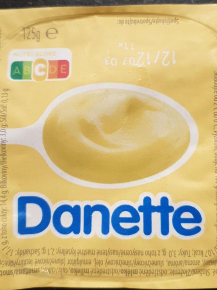 Képek - Danone Danette vaníliaízű puding 4 x 125 g