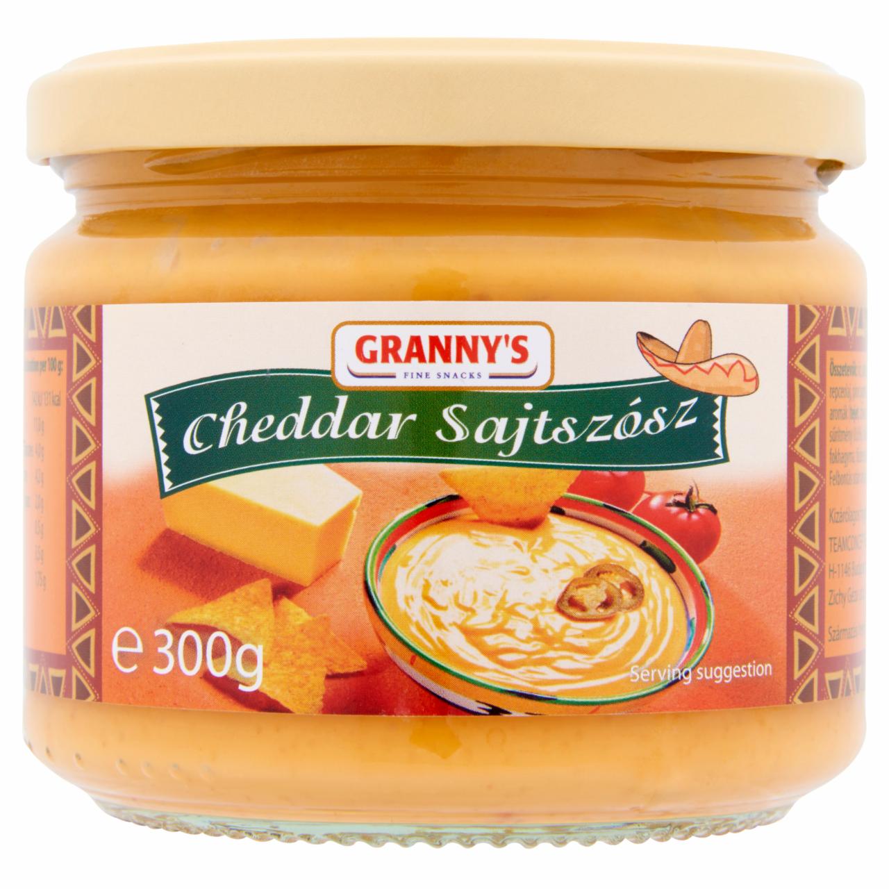 Képek - Granny's cheddar sajtszósz 300 g