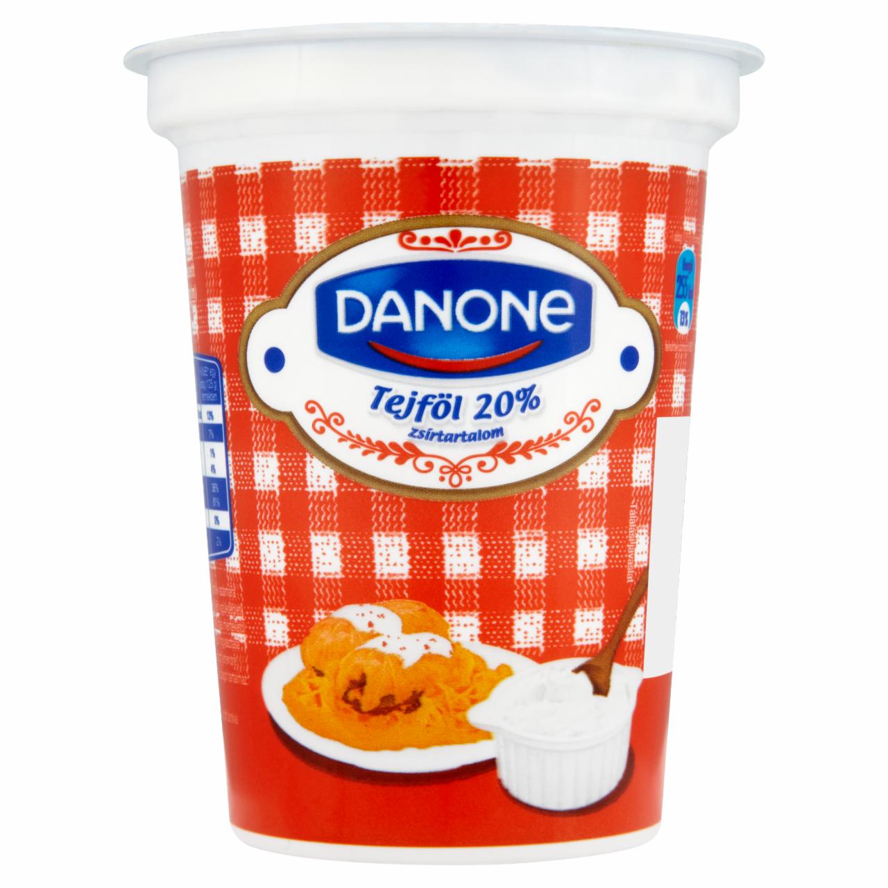 Képek - Danone tejföl 375 g