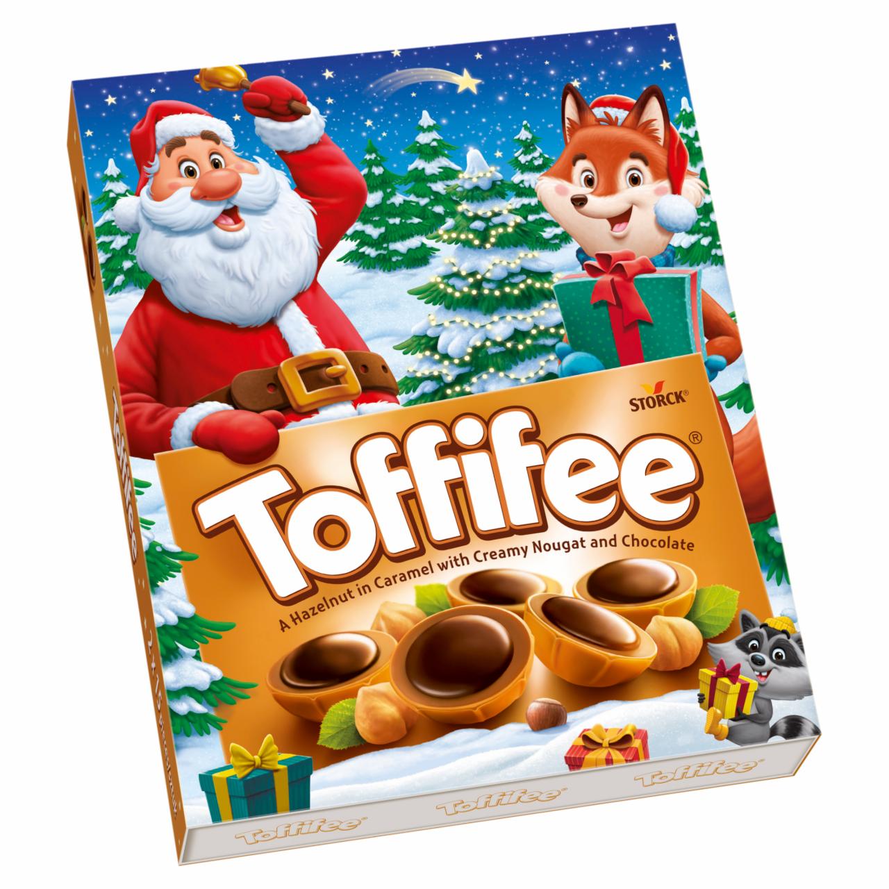 Képek - Toffifee mogyoró karamellben mogyorós nugátkrémmel és csokoládéval 2 x 125 g (250 g) 