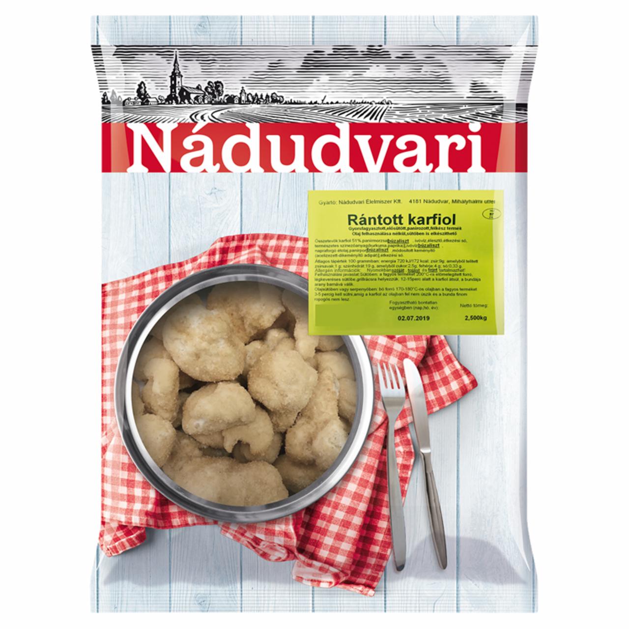 Képek - Nádudvari gyorsfagyasztott rántott karfiol 2,5 kg